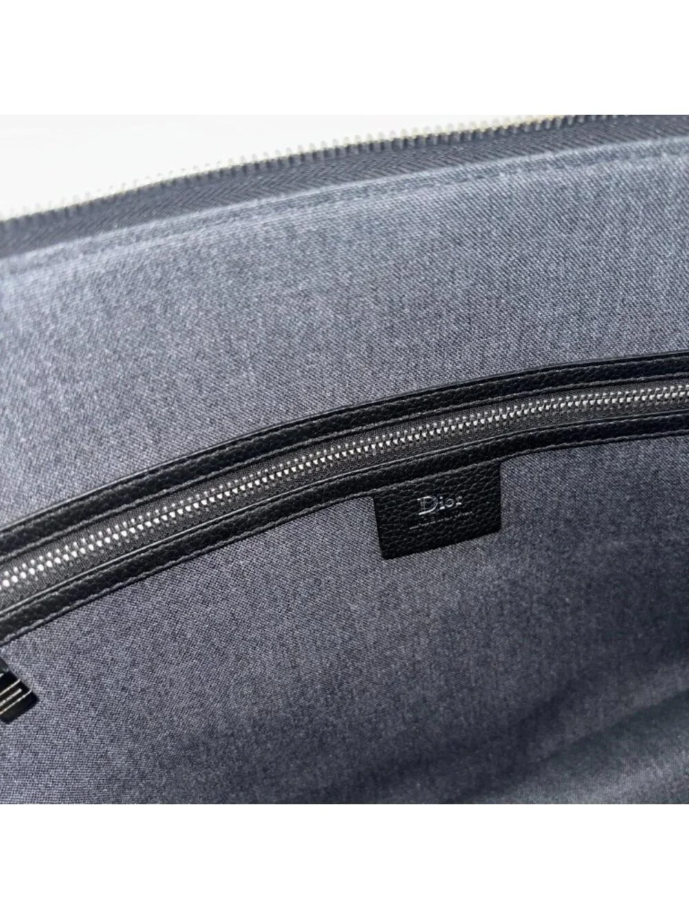 Dior Business Briefcase Black Handbag